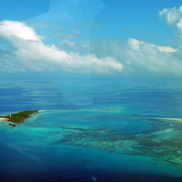 Zanzibar view from the sky